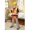 Melissa & Doug Construction Worker Role Play Costume Dress