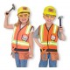 Melissa & Doug Construction Worker Role Play Costume Dress