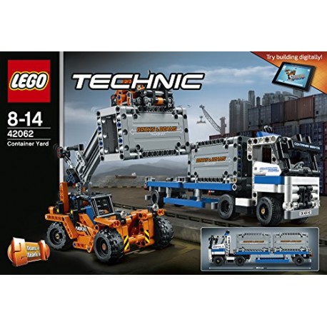LEGO 42062 Container Yard Building Toy