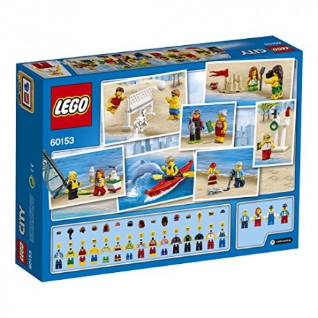 LEGO UK 60153 People Pack Fun At The Beach Construction Toy