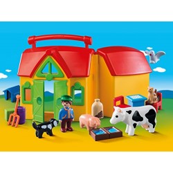 Playmobil 6962 1.2.3 Take Along Farm with Sorting Function