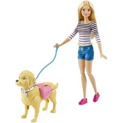 Barbie DWJ68 Walk and Potty Pup Doll