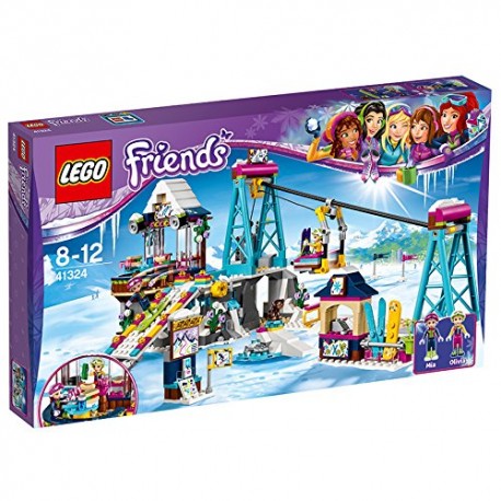 LEGO UK 41324 Snow Resort Ski Lift Construction Toy