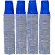 AmazonBasics 16 oz Disposable Plastic Cups (240 Pack), Blue