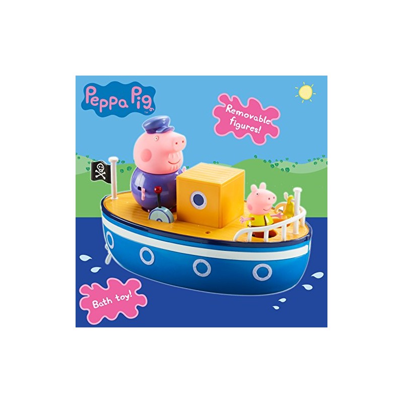 peppa pig's bathtime boat
