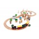 Tidlo Wooden Train Set (50 Pieces)