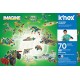 K’NEX Imagine 70 Model Building Set for Ages 7+, Engineering Education Toy, 705 Pieces