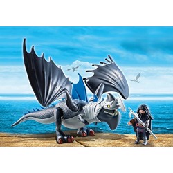 Playmobil 9248 Dreamworks Dragons Drago and Thunderclaw, 4