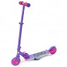 OZBOZZ SV12712 Purple and Pink Lightning Strike Scooter with Motion Activated Lights