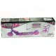OZBOZZ SV12712 Purple and Pink Lightning Strike Scooter with Motion Activated Lights