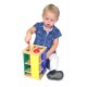Melissa & Doug Deluxe Pound and Roll Wooden Tower Toy With Hammer
