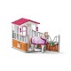 Schleich 42368 Horse Stall with Lusitano Mare Figure Set