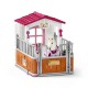 Schleich 42368 Horse Stall with Lusitano Mare Figure Set
