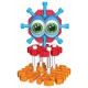 Kid K’NEX Build A Bunch Set for Ages 3+, Construction Educational Toy, 66 Pieces