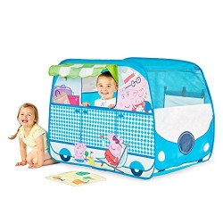 Peppa Pig 167PED Campervan Playhouse, Pop Up Role Play Tent
