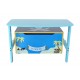 Kiddi Style Children's Pirate Wooden Convertible Toy Box, 63 x 34 x 57 cm