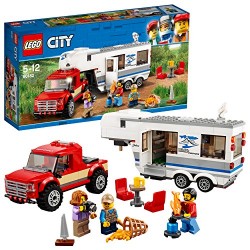 LEGO UK 60182 Pickup and Caravan Building Block