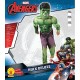 Rubie's Official Deluxe Incredible Hulk Boys Fancy Dress Kids Marvel Superhero Childrens Costume Medium Ages 5