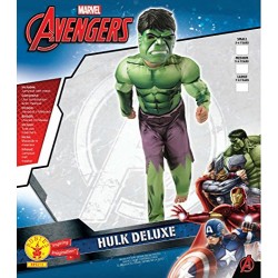 Rubie's Official Deluxe Incredible Hulk Boys Fancy Dress Kids Marvel Superhero Childrens Costume Medium Ages 5