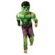 Rubie's Official Deluxe Incredible Hulk Boys Fancy Dress Kids Marvel Superhero Childrens Costume Medium Ages 5