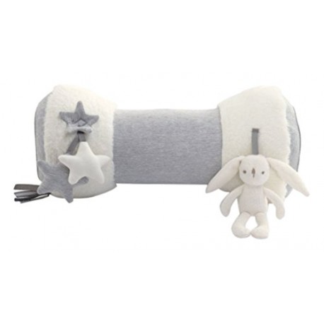 Mamas & Papas My First Tummy Time Activity Toy, Grey/White