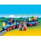 Playmobil 6880 1.2.3 Night Train with Track