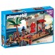 Playmobil 6146 Pirate Fort SuperSet with Floating Rowboat