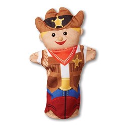 Melissa & Doug Bold Buddies Hand Puppets (Set of 4)