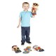 Melissa & Doug Bold Buddies Hand Puppets (Set of 4)