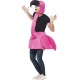 Smiffy's Adult Unisex Flamingo Costume, Foam Piece with Neck and Hood, Party Animals, Serious Fun, One Size, 26392