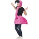 Smiffy's Adult Unisex Flamingo Costume, Foam Piece with Neck and Hood, Party Animals, Serious Fun, One Size, 26392