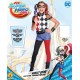 Harley Quinn Costume, Kids Deluxe DC Comics Outfit, Medium, Age 5