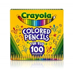 Crayola Coloured Pencil (Pack of 100)