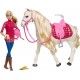 Barbie FTF02 Dreamhorse Doll and horse
