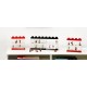 LEGO Minifigure Display Case Large [Black]