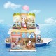 Sylvanian Families Seaside Ice Cream Shop Set