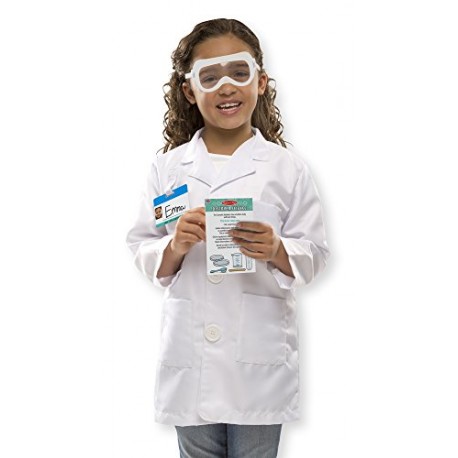 Melissa & Doug 18536 Scientist Role Play Costume Set