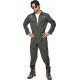 Smiffy's Men's Top Gun Pilot Costume, Jumpsuit, Dog Tags & Sunglasses, Top Gun, Colour
