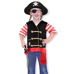 Melissa & Doug Pirate Role Play Costume Dress