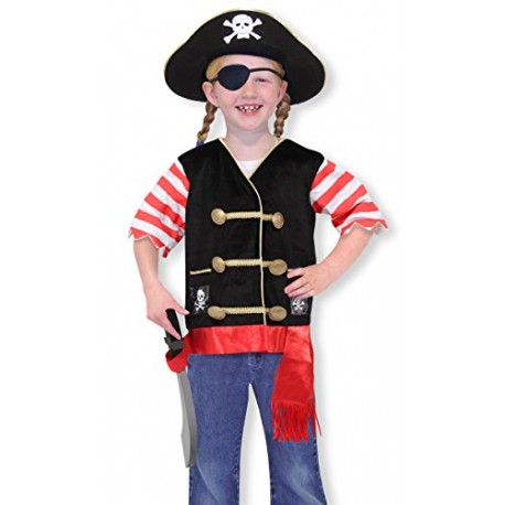 Melissa & Doug Pirate Role Play Costume Dress