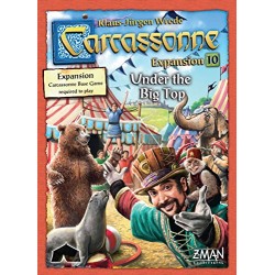 Z Man Games ZMG7820 Carcassonne Under The Big Top Expansion Board Game