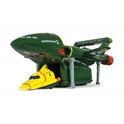 Hornby Corgi Thunderbirds TB2 and TB4 Die Cast Model (Green/Yellow)