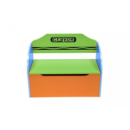Kiddi Style Children's Wooden Toy Storage Box and Bench