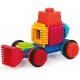 Bristle block 50 piece Basic builder case with handle