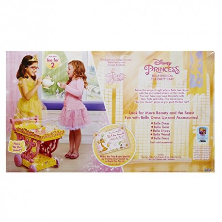 Disney Princess Belle Tea Party Cart Accessory