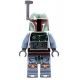 LEGO Star Wars Boba Fett Kids Minifigure Light Up Alarm Clock | green/blue | plastic | 9.5 inches tall | LCD display | boy girl 