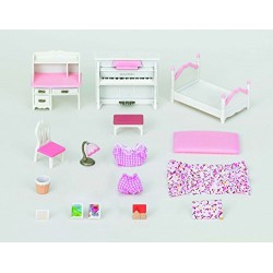 Sylvanian Families Girl's Bedroom Set