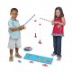 Melissa & Doug Catch & Count Wooden Fishing Game With 2 Magnetic Rods