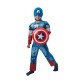 Rubie's Official Marvel Avengers Assemble Captain America Deluxe Child Fancy Dress Costume