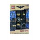 DC Comics Lego Batman Movie Batman Kids Minifigure Link Buildable Watch | Black/Yellow | Plastic | 28Mm Case Diameter| Analogue 